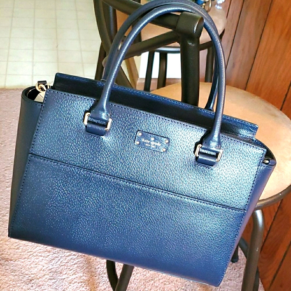 Kate Spade Lana satchel Grove Street Blazerblue
